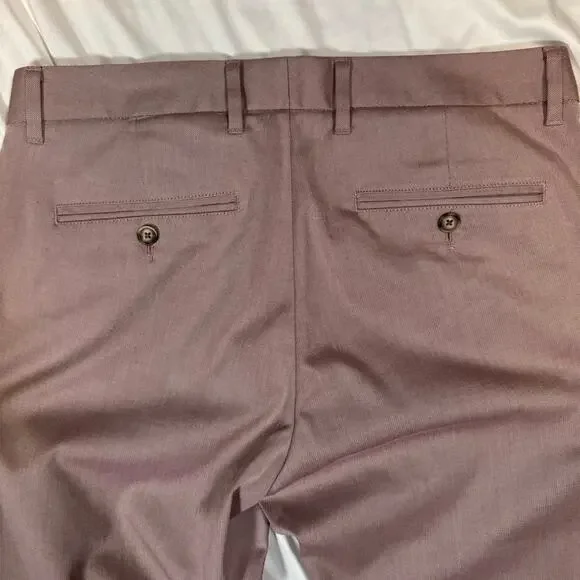 Bonobos Mens 31x32 Weekday Warrior Dress Pants Cotton Blue Monday Slim Taper Fit - Picture 9 of 9